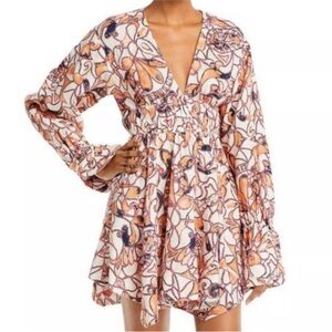 NWT A.L.C. Salina Linen Dress Women’s size 10